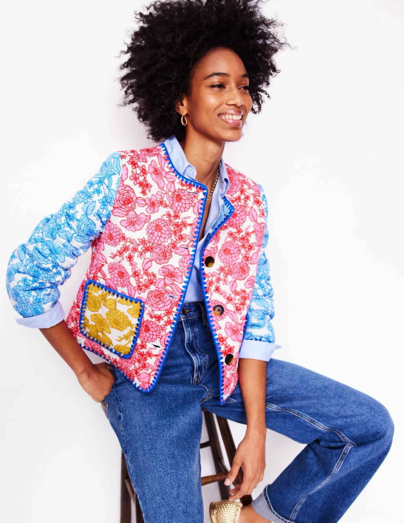 Cute short quilted jacket, it’s giving Easter weekend vibes

#LTKFashionMonth #LTKmidsize #LTKover50style