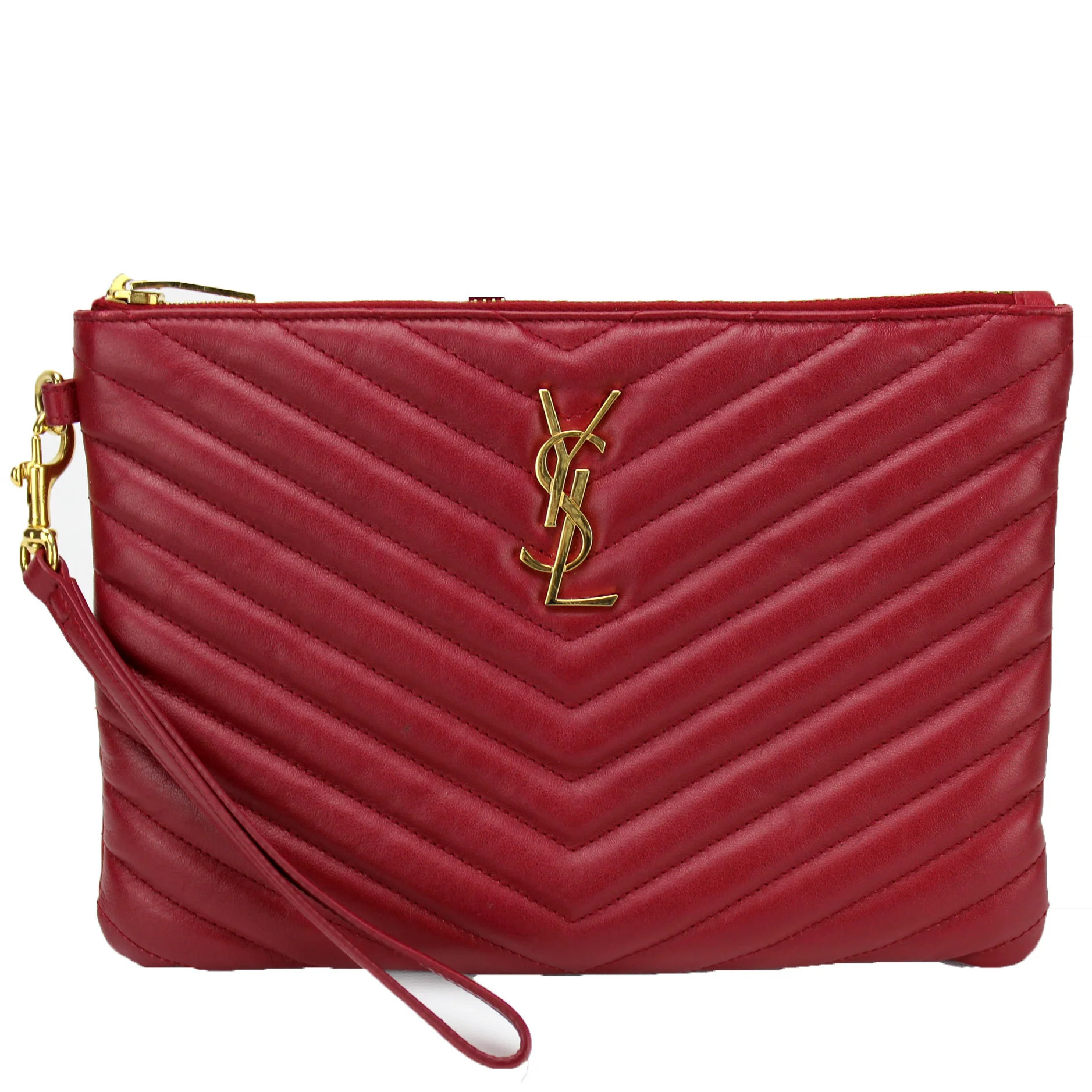 379039 Monogram Wristlet | Keeks Designer Handbags