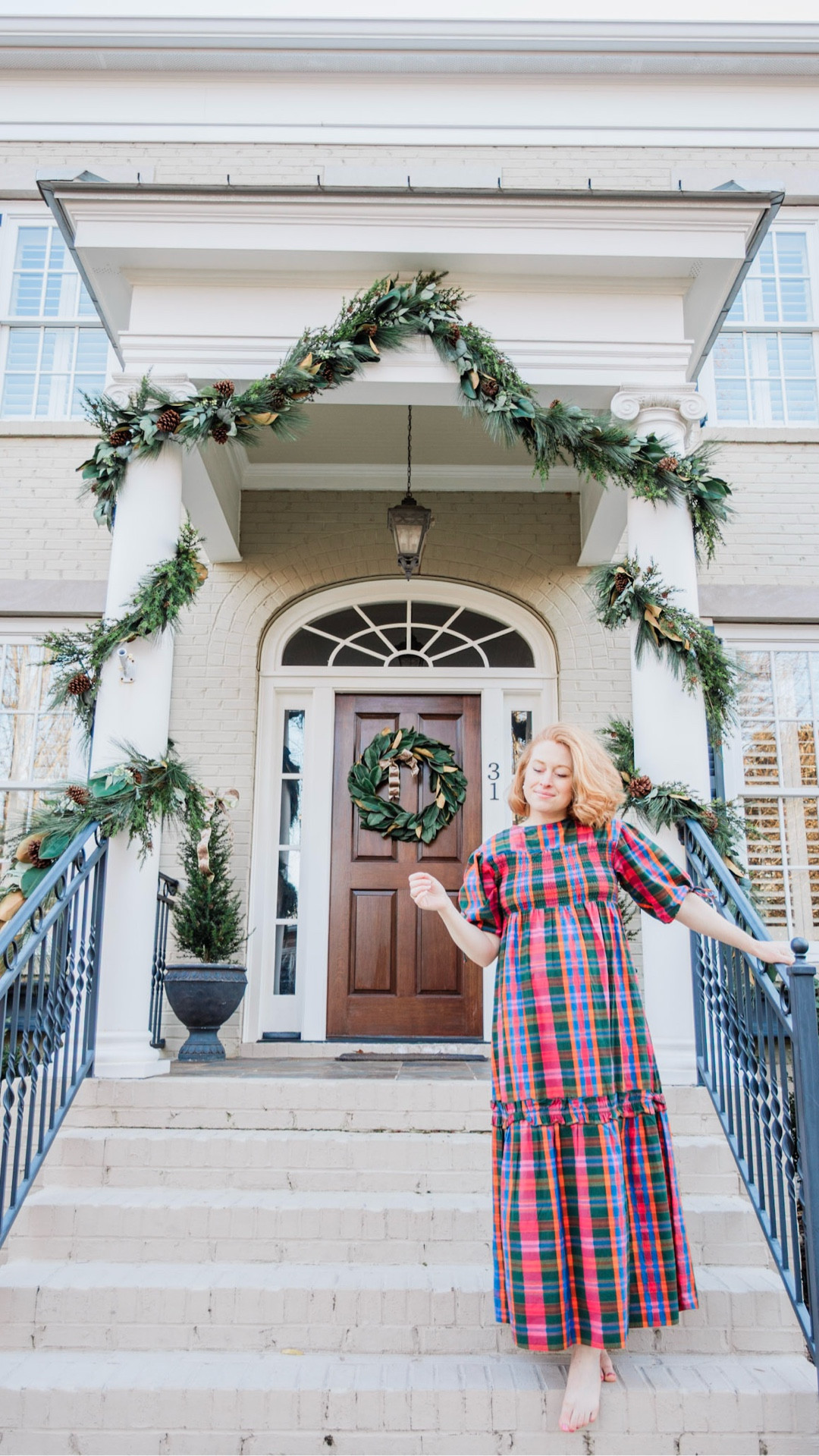 Tis the season to make your front porch into a Ralph Lauren Christmas dream ✨ 

If you need top notch garland, @cghunterhome is literally the only permanent garland you’ll ever need. You’ll fall in love with the quality & fullness! See the exact pieces we used below 🎄

#LTKHome #LTKHoliday #LTKSeasonal
