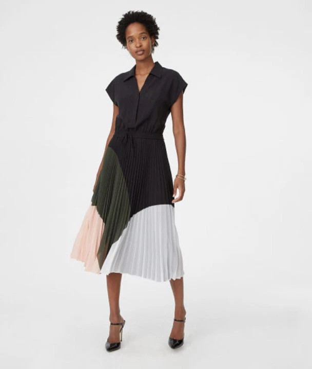 Club Monaco Shonah Dress ASO Colorblock sz 2 EUC  | eBay | eBay US