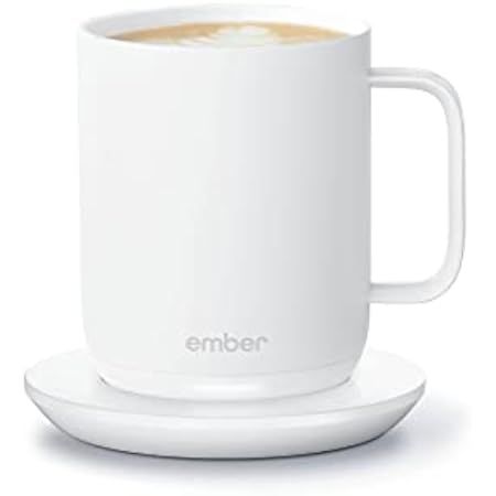 Ember Temperature Control Smart Mug 2, 14 oz, White, App Controlled Heated Coffee Mug for Home or... | Amazon (US)
