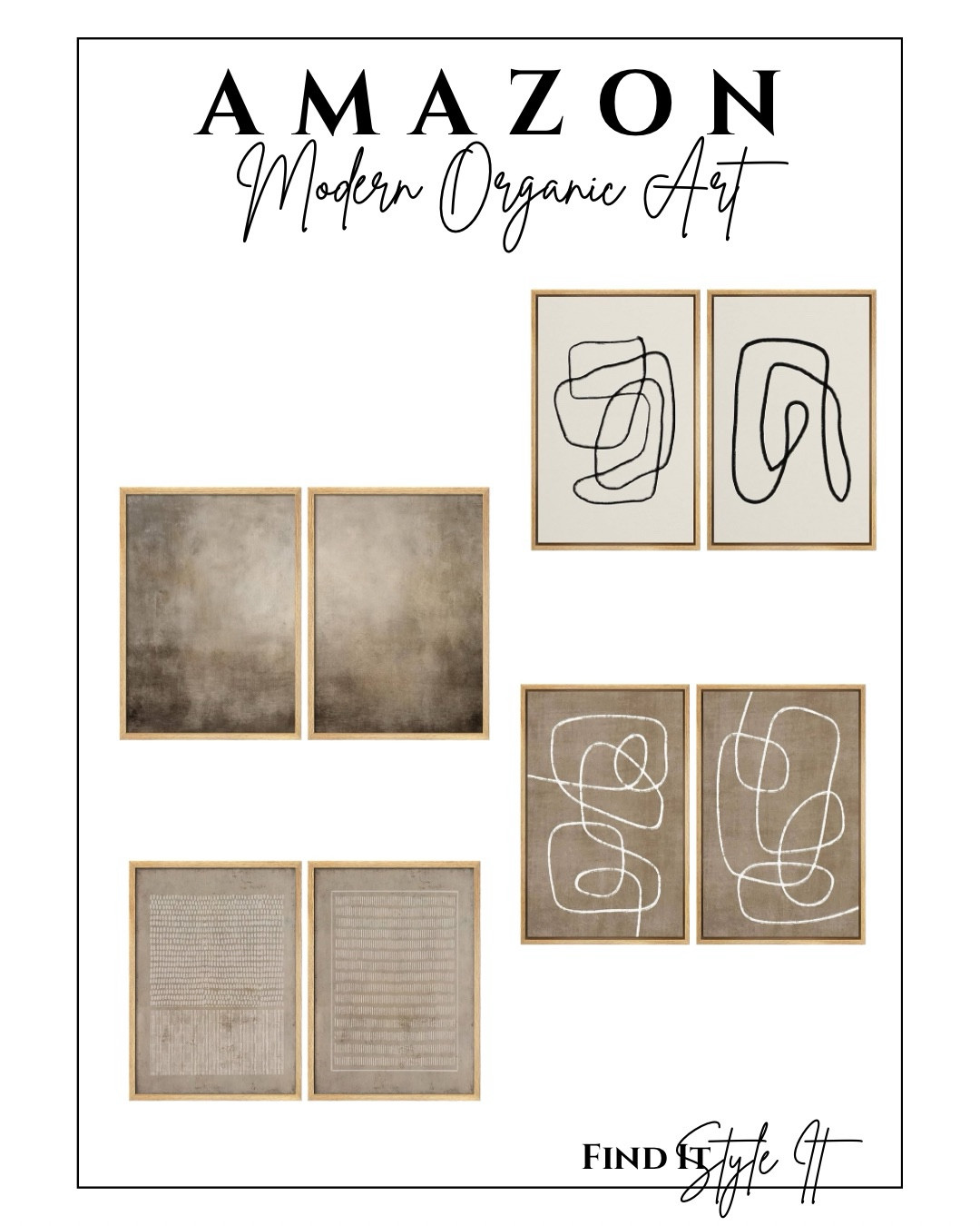 Affordable Amazon neutral, simple, and modern framed canvas wall art that makes a statement!!

Fill your empty walls with these prints that come in a variety of sizes and styles. Think modern farmhouse, colourful florals, simple organic shapes, portraits and landscapes. 

#neutralart #framedart #homedecor #ltkprimeday #amazon #modernorganic #abstractart 
#LTKFindsUnder100
#LTKFindsUnder50
#LTKU
#LTKHome
#LTKStyleTip
#Itkxprimeday 
#Itkxprime
#neutraldecor
#neutralhome
#moderneuropean
#bohoart #bohodecor

#LTKgiftguide #LTKcasa #LTKcanada