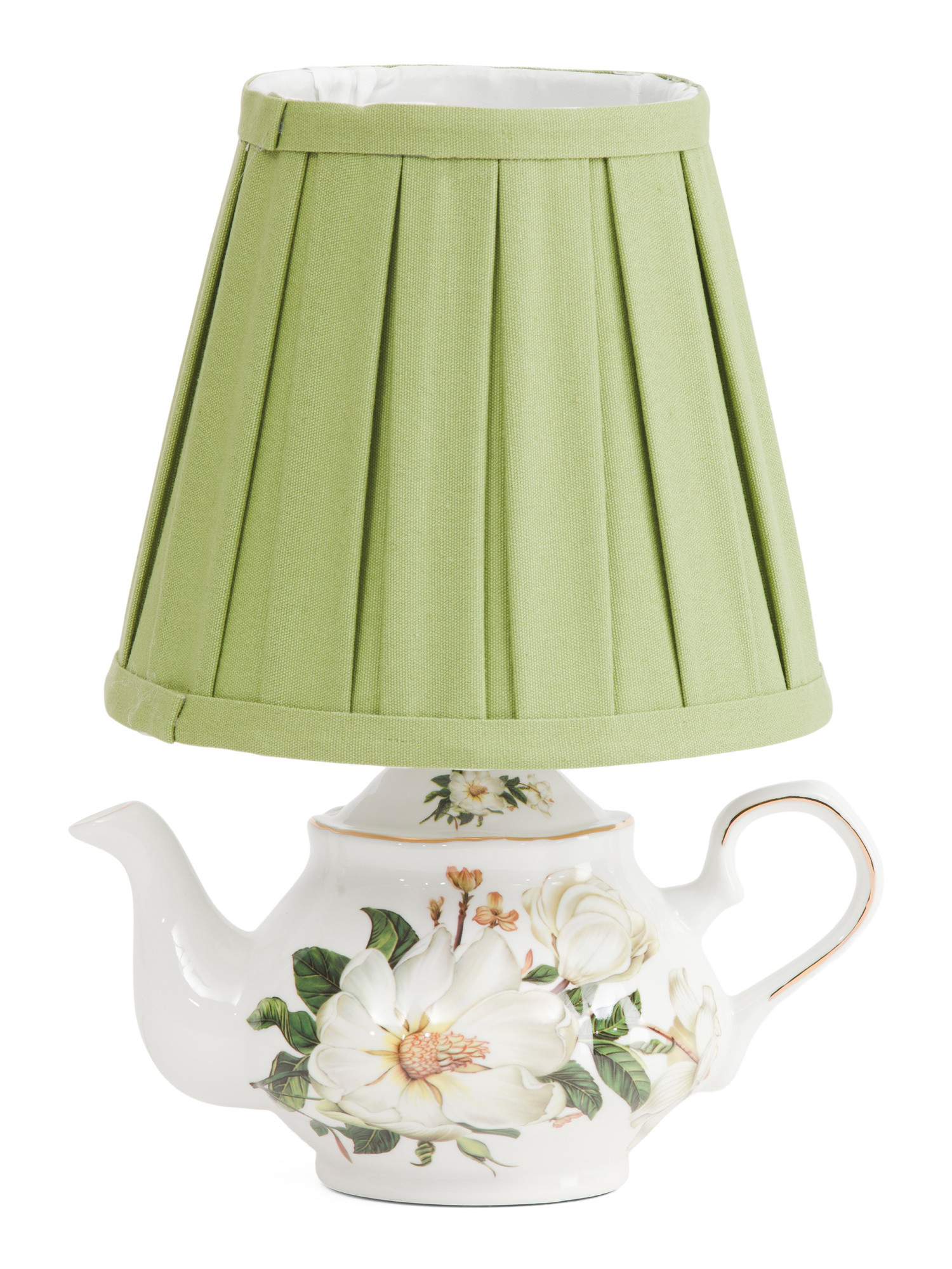 12in Ceramic Floral Teapot Table Lamp | Bedroom | Marshalls | Marshalls