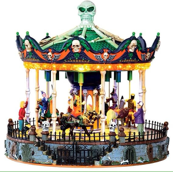 Lemax 34605 SCARY-GO-ROUND SPOOKY TOWN Exclusive Carnival Ride | Amazon (US)