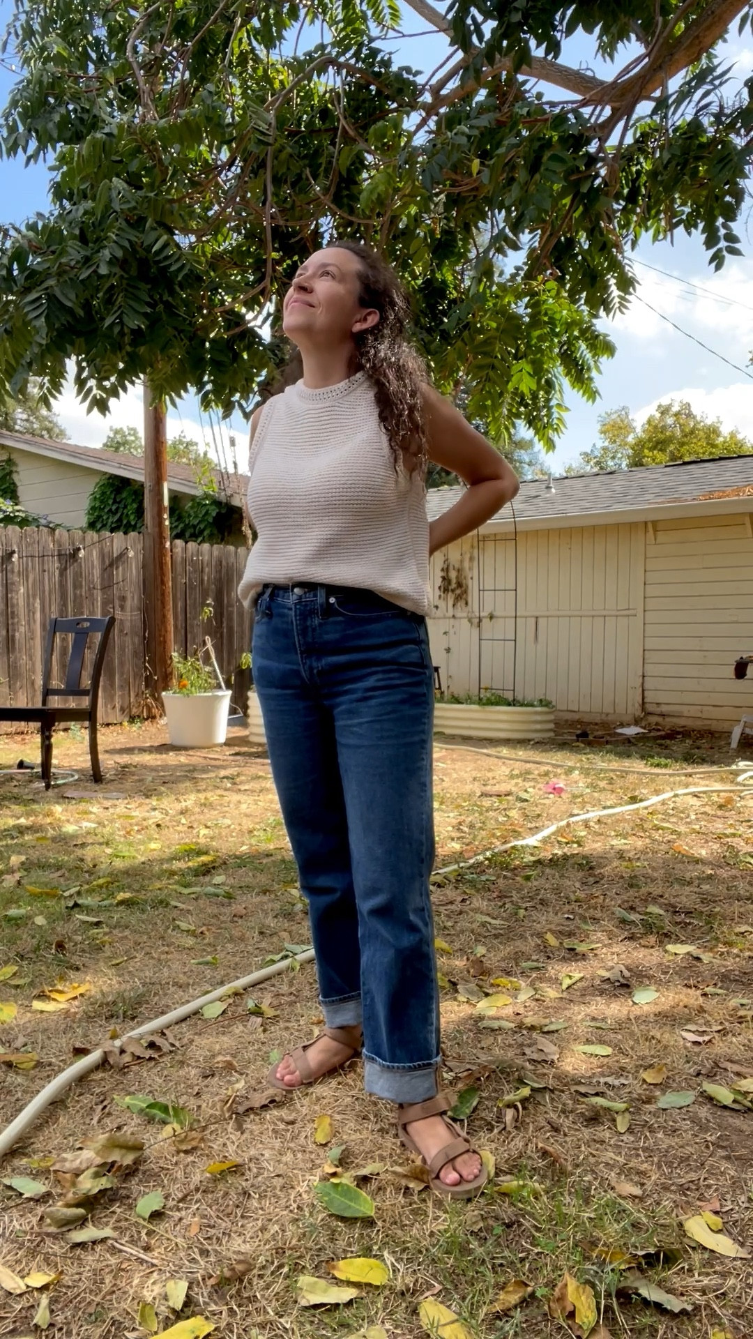 a simple school run outfit for this weird weather 

#LTKStyleTip #LTKFamily #LTKPetite