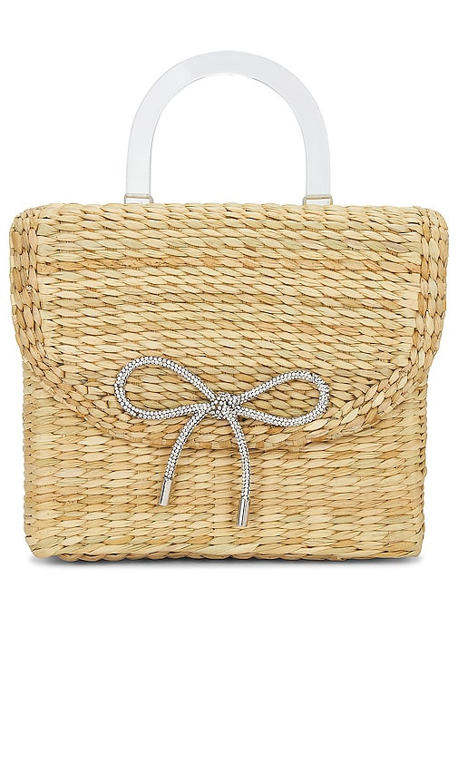 Poolside The Bow Bag in Neutral. | Revolve Clothing (Global)