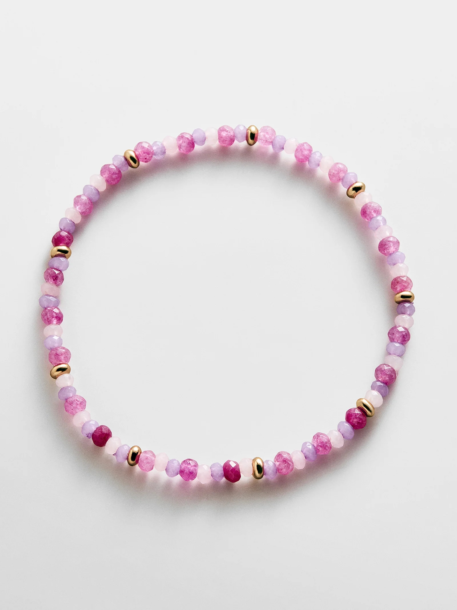 Emily Semi-Precious Bracelet - Pink Multi | BaubleBar