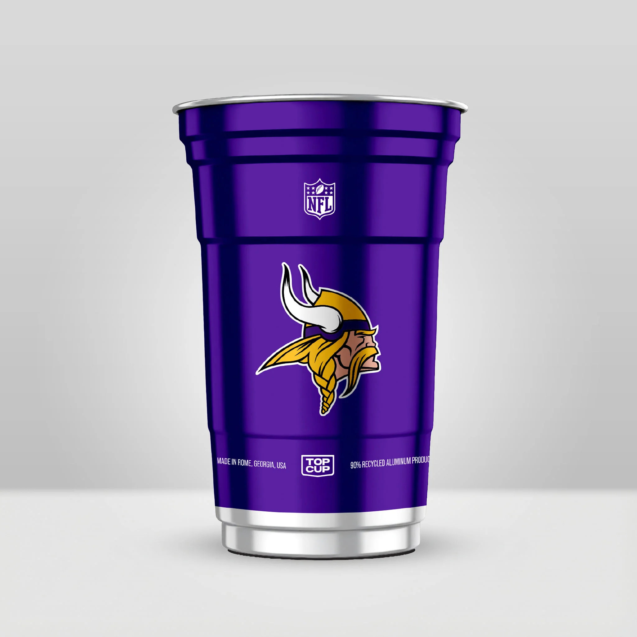 Top Cup Minnesota Vikings NFL Aluminum Cup | Top Cup