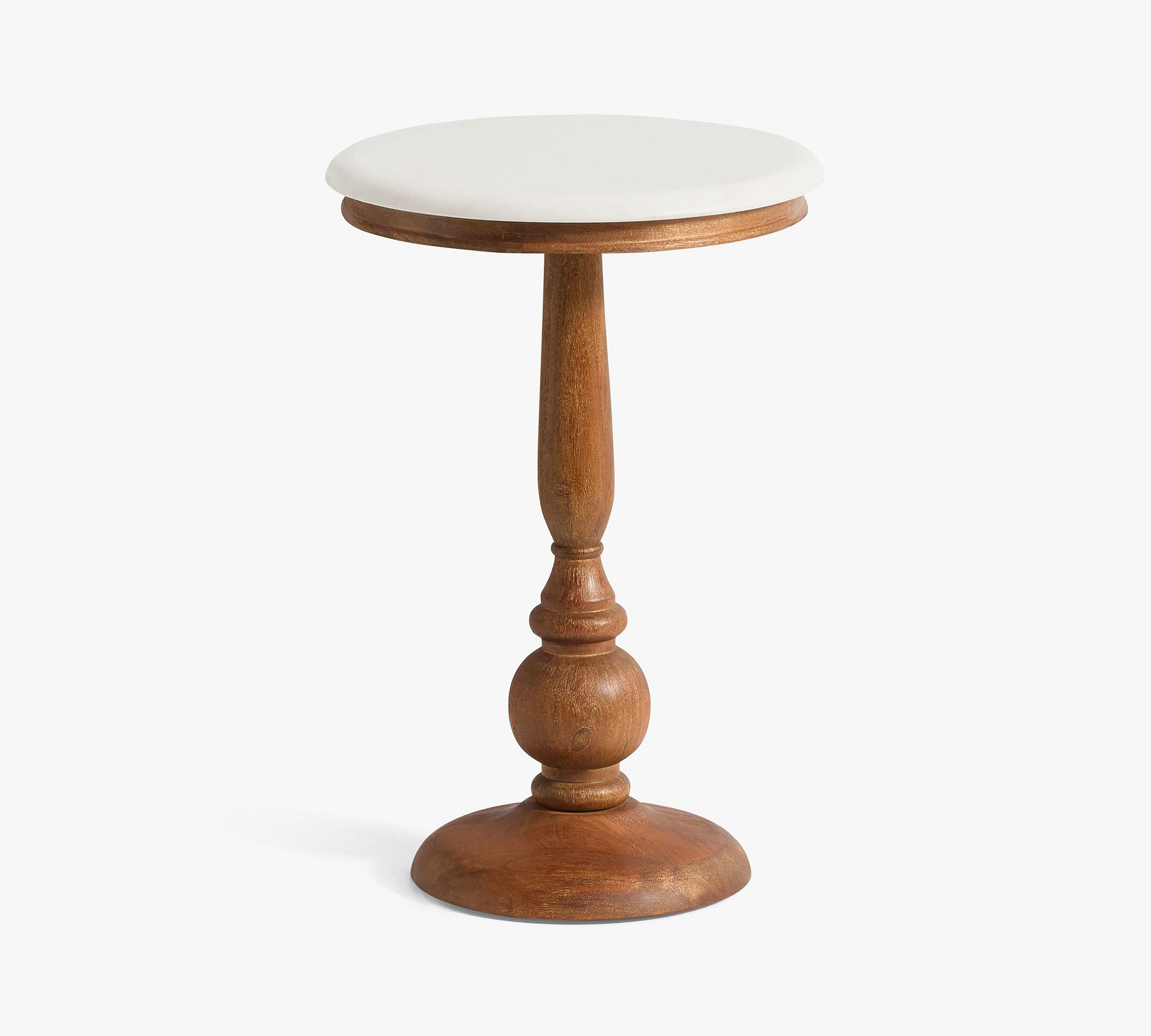 Scarlett Round Accent Table (14") | Pottery Barn (US)