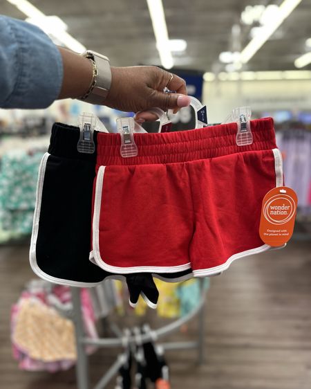 #WalmartPartner OMG, y'all, these shorts got even cuter! 😍 Remember those $5 summer shorts I mentioned from @Walmart? They also have them in girls' sizes too! Have a mommy and me moment this summer with @WalmartFashion. ✨ You can grab these matching shorts for under $5 at Walmart. Don't miss out on this adorable find! 🥰👩‍👧✨ #WalmartFinds #Walmart #WalmartFashion