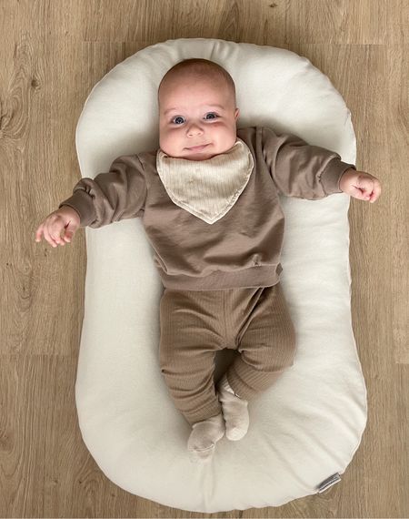 Neutral baby clothes, monthly baby picture, baby picture ideas, baby clothes, baby boy, baby boy clothes, baby outfits, winter baby clothes, winter baby outfits, winter styles for baby, baby boy winter outfits, baby fashion, neutral baby, baby outfit, baby boy outfit, baby sweatshirt, baby leggings, baby socks, baby fashion, baby boy brown sweatshirt

#LTKbaby #LTKstyletip #LTKSpringSale