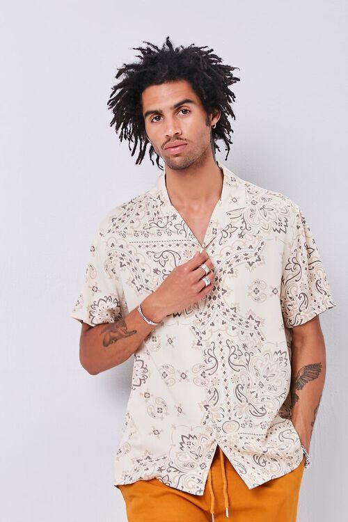 Classic Fit Paisley Print Shirt | Forever 21 (US)