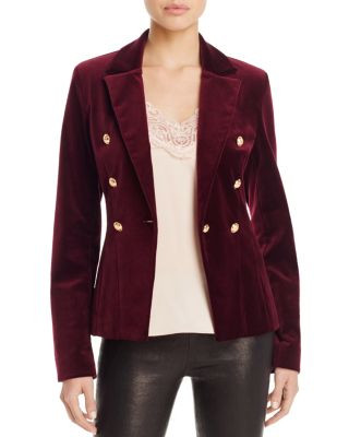 AQUA x Maddie & Tae Velvet Gold Button Blazer - 100% Bloomingdale's Exclusive | Bloomingdale's (US)