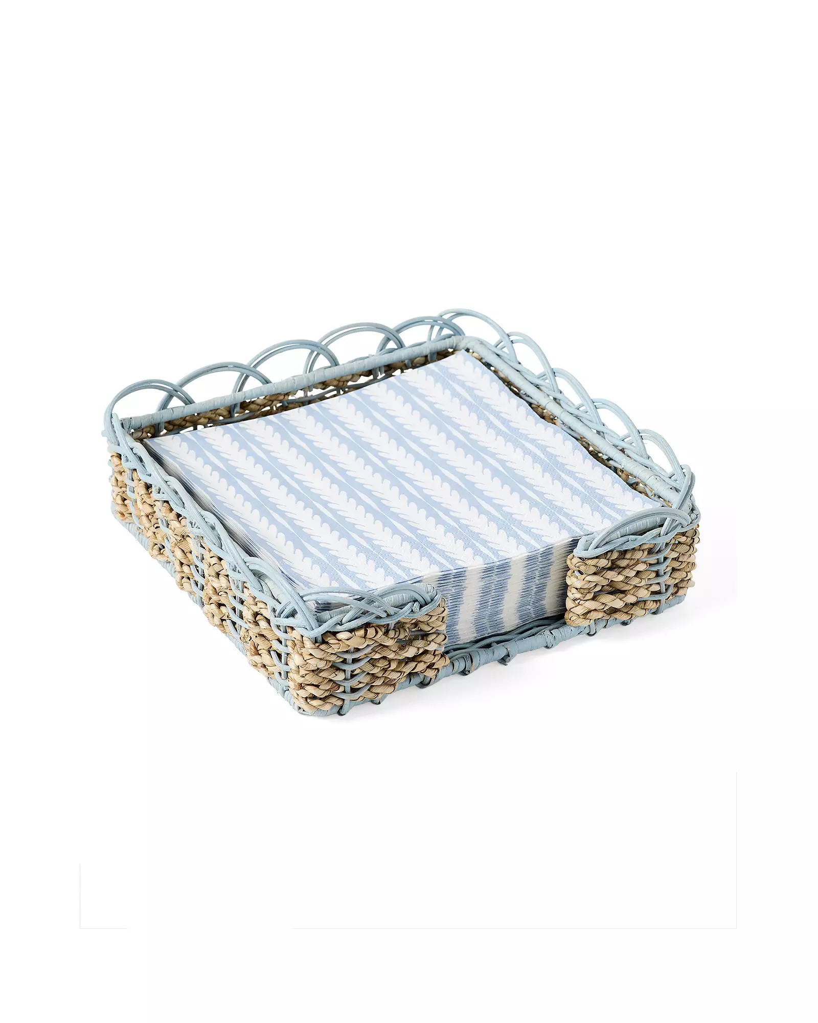 Wavery Napkin Holder – Luncheon | Serena & Lily | Serena and Lily