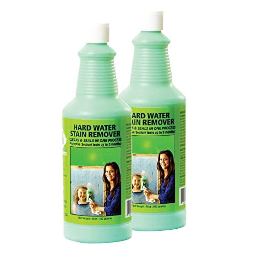 Bio Clean: Eco Friendly Hard Water Stain Remover (40oz Large). Pack of 2 | Amazon (US)