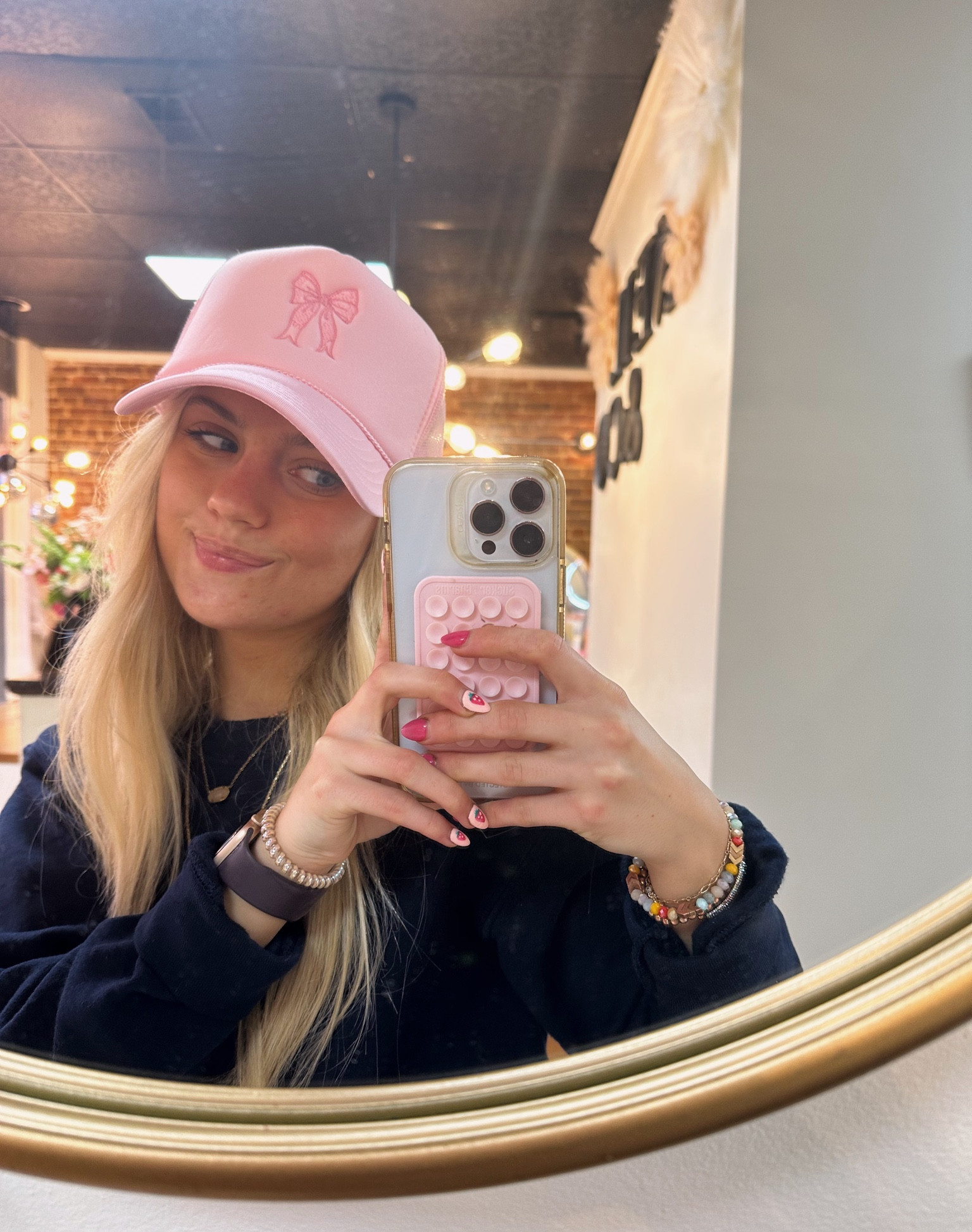 Day 8 hair = pink bow hat🎀💁🏼‍♀️🌸

#LTKstyletip #LTKbeauty