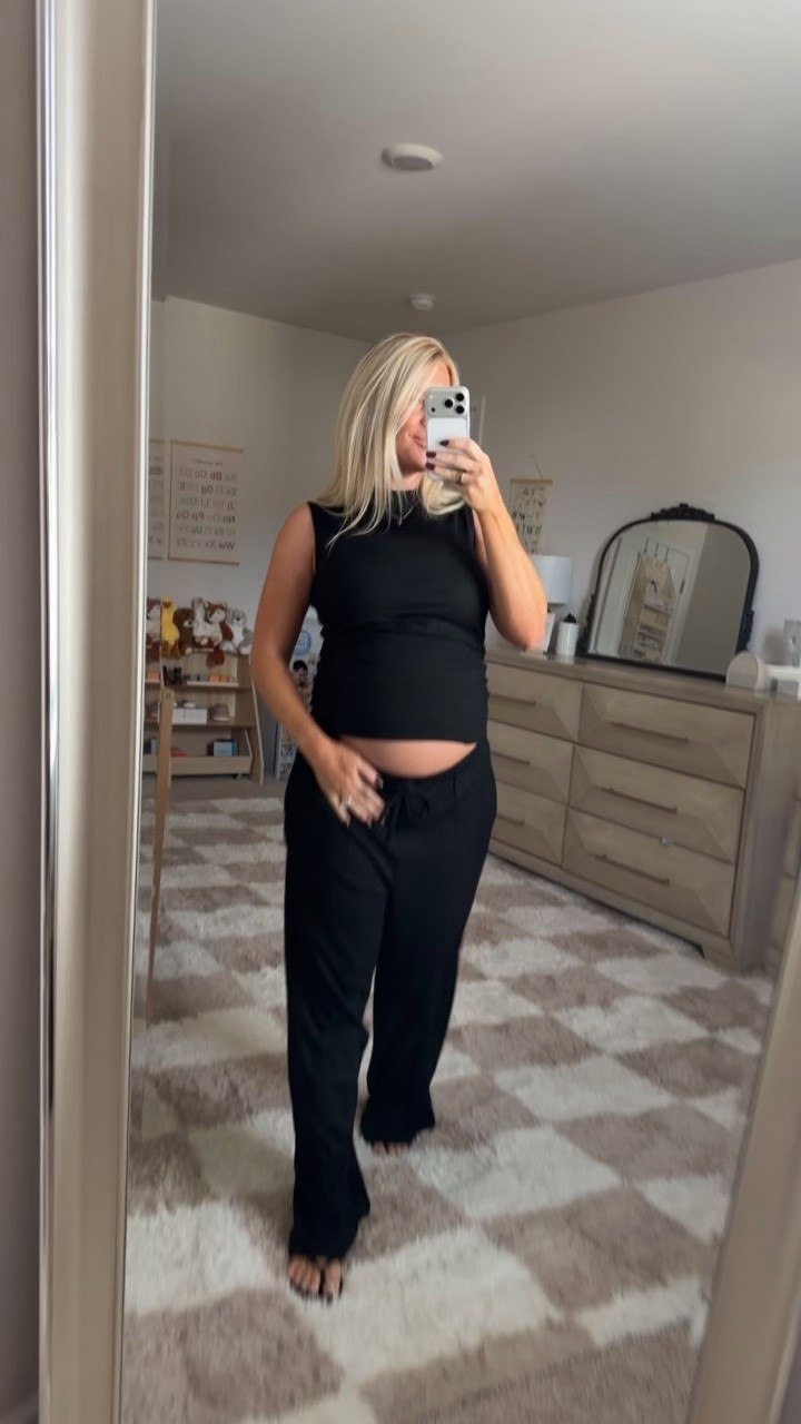 Maternity approved - 2 piece set causal comfy travel outfit