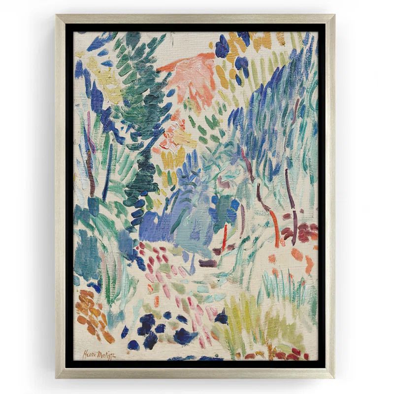 Matisse Neutral Framed On Canvas by Artvir Print | Wayfair North America