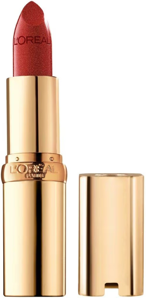 L'Oreal Paris Colour Riche Original Creamy, Hydrating Satin Lipstick with Argan Oil and Vitamin E, Blazing Lava , 1 Count | Amazon (US)