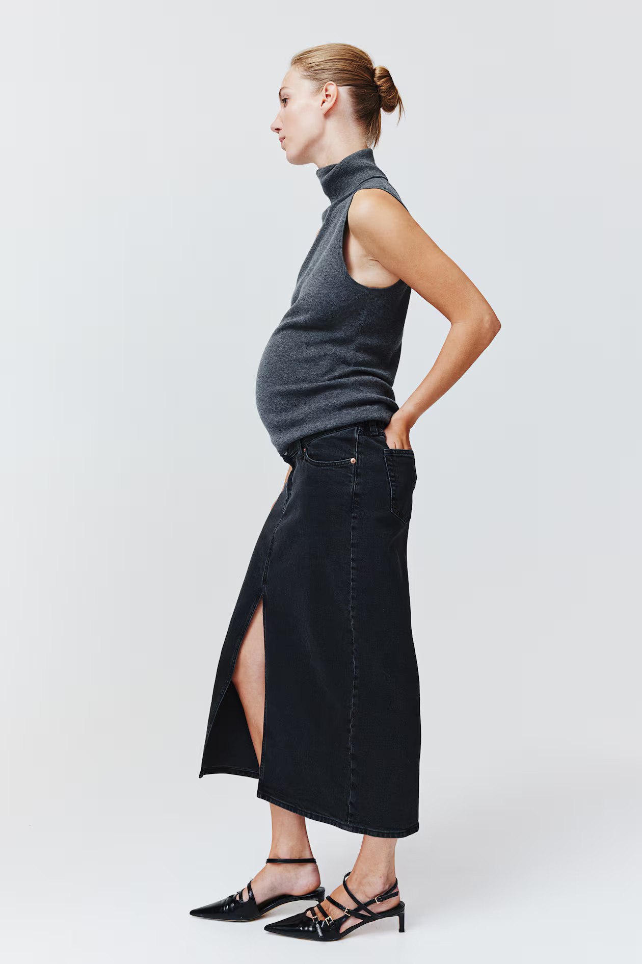 MAMA Before & After Denim Skirt | H&M (US + CA)