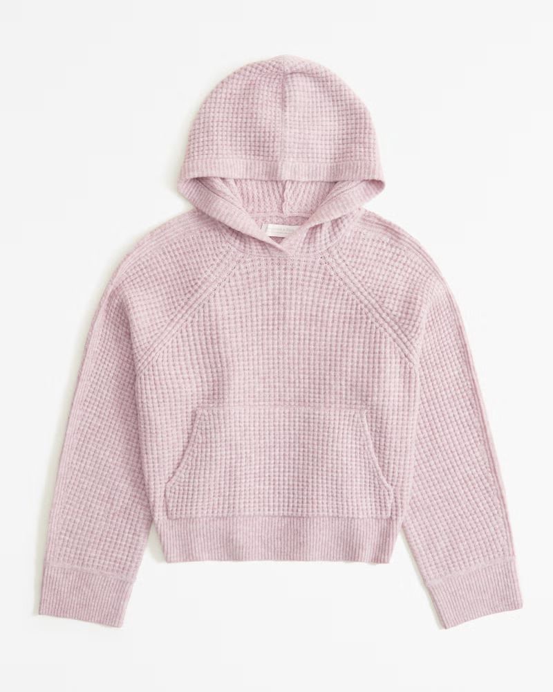 Lounge Waffle Sweater Hoodie | Abercrombie & Fitch (US)