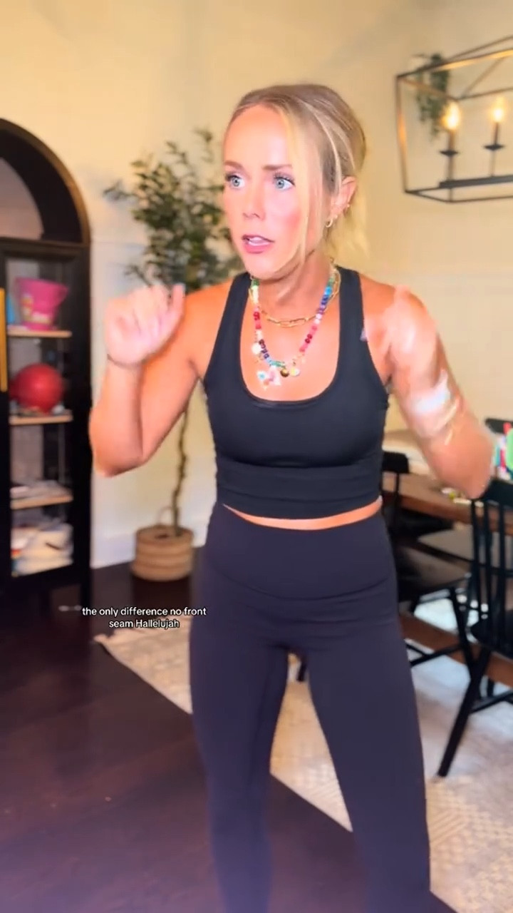 
They’re under $30 and free shipping- such a good deal. I need 5 pair pls lololol #leggings #lookalike #lookforless #momfashion #momstyle #momlife #ootd #outfitideas #outfitinspiration #outfitoftheday #sahm #sahmlife #comfyclothes #cozy #athleisure #athleisurestyle #millenials #tiktokshopcreatorpicks #summervibes #tiktokshopbacktoschool