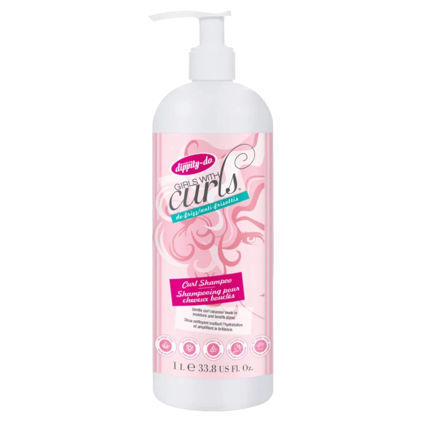 Dippity Do Girls with Curls Anti Frizz Curl Shampoo 13.5 oz | Walmart (US)