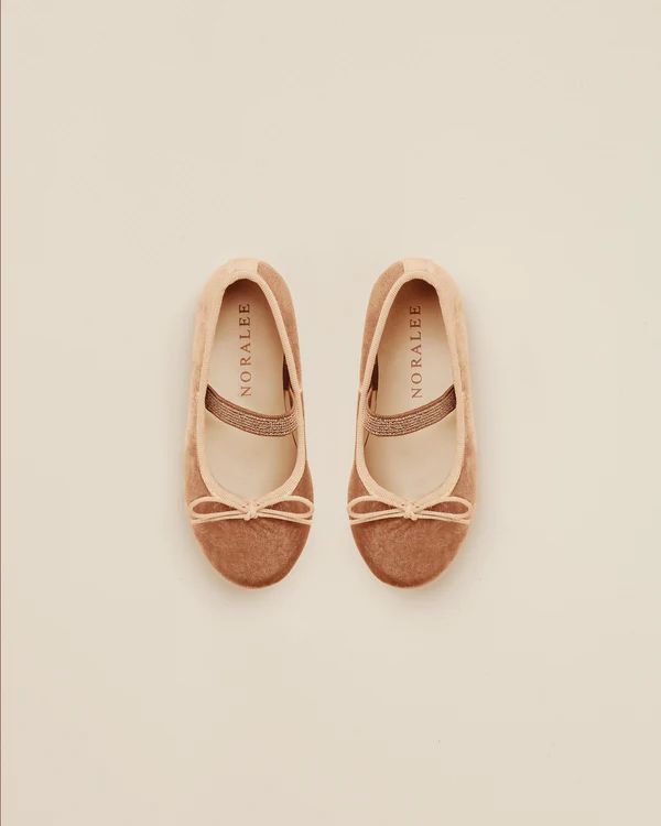 ballet flats | apricot | Noralee