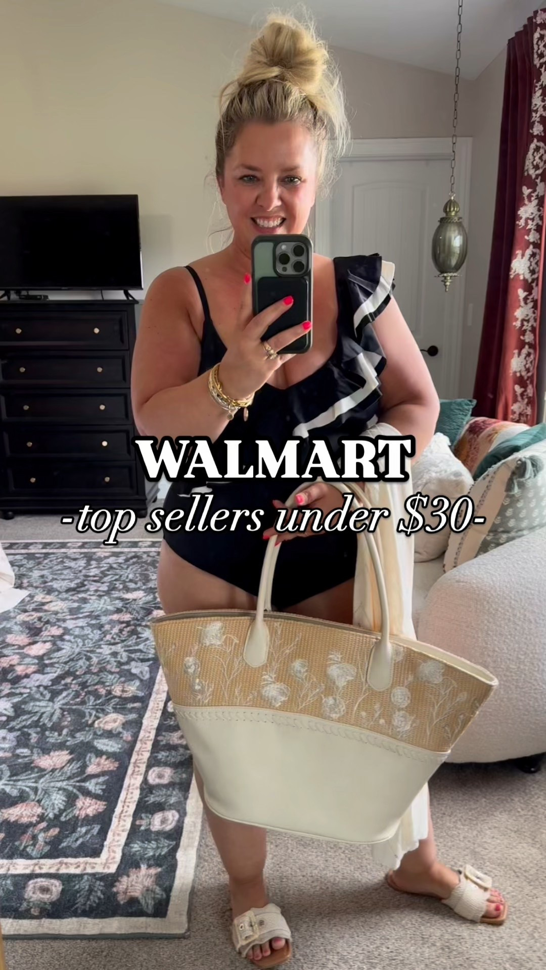 $10 clearance maxi skirt & $15 maxi dress?! Say less, Walmart! This high end looking ruffle bathing suit is soooo good!! I’m size 14/16, wearing an XL in all except the white floral maxi dress, I sized down to a L as it runs a bit big. I’m 5’2” for reference  

#LTKPetite #LTKSaleAlert #LTKMidsize