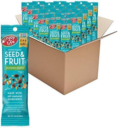 Enjoy Life Foods Seed and Fruit Mix, Peanut Free Trail Mix, Mountain Mambo, 39.12 Ounce (Pack of ... | Amazon (US)