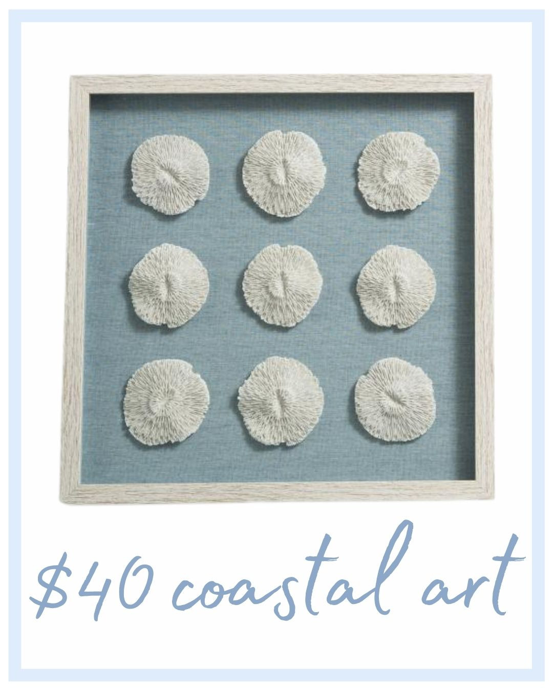 $40 coastal art! 

 #LTKHome