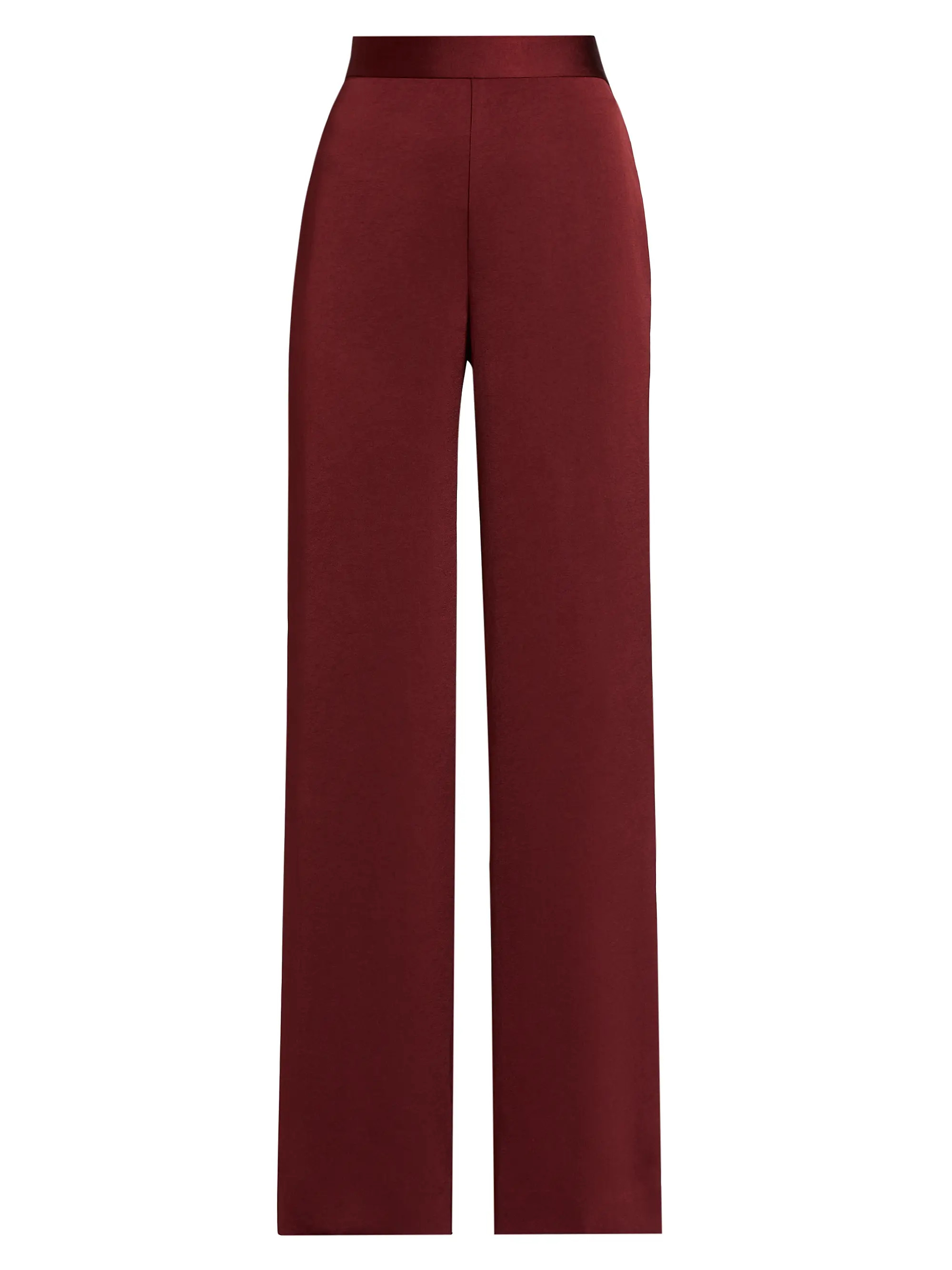 Satin Wide-Leg Pants | Saks Fifth Avenue