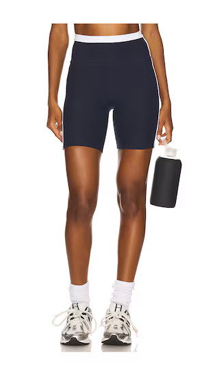 Spacedye Trophy Shorts in Nocturnal Navy & Cloud White | Revolve Clothing (Global)