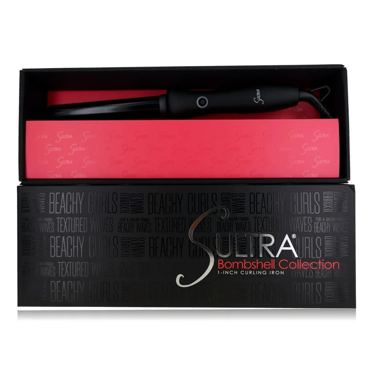 The Bombshell Rod Curling Iron by Sultra - 1" inch | Walmart (US)