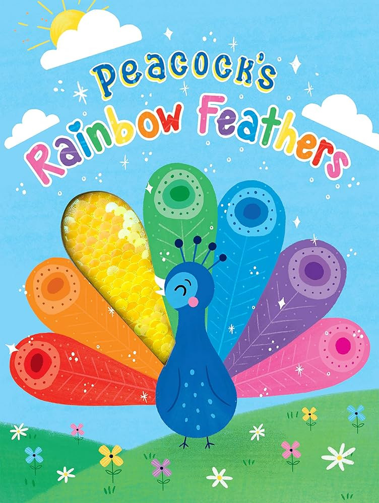 Peacock's Rainbow Feathers - Touch and Feel Board Book - Sensory Board Book (Touch & Feel Sensory... | Amazon (US)
