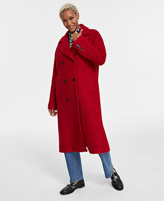 Women's Double-Breasted Overcoat, Created for Macy's | Macy's