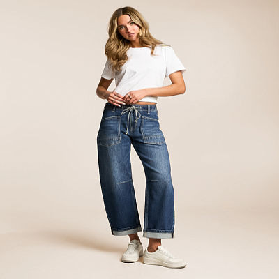 Kate High Rise Barrel Stretch Jean | Buckle