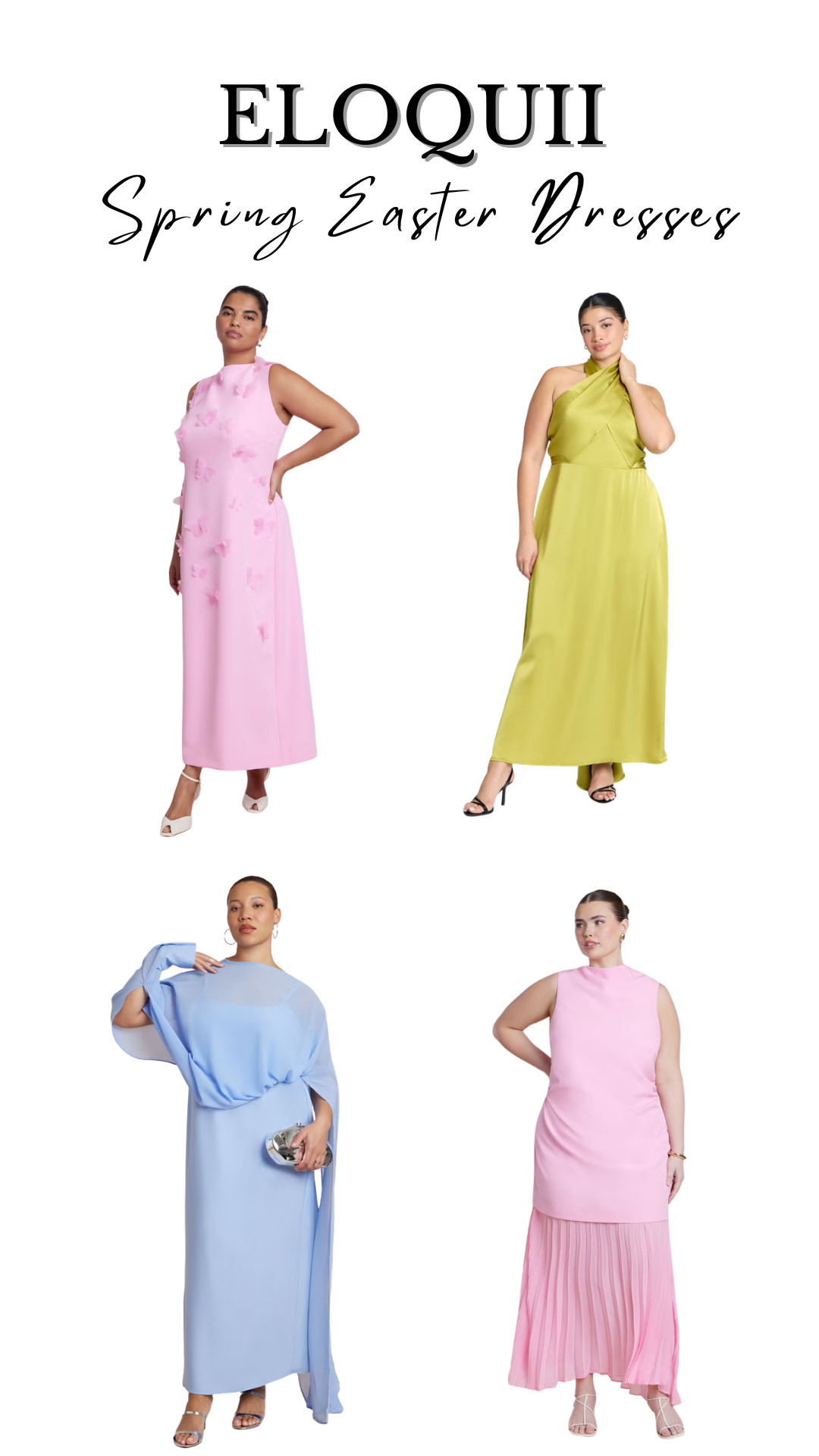 Spring Easter dresses are here and I’m loving these fresh, feminine picks 🌸✨

#LTKStyle #LTKFinds #Eloquii #EasterStyle #SpringDresses #PlusSizeStyle #CurvyFashion #BrunchOutfit #SundayBest #SpringFashion 

 #LTKSpringSale #LTKU #LTKOver40
