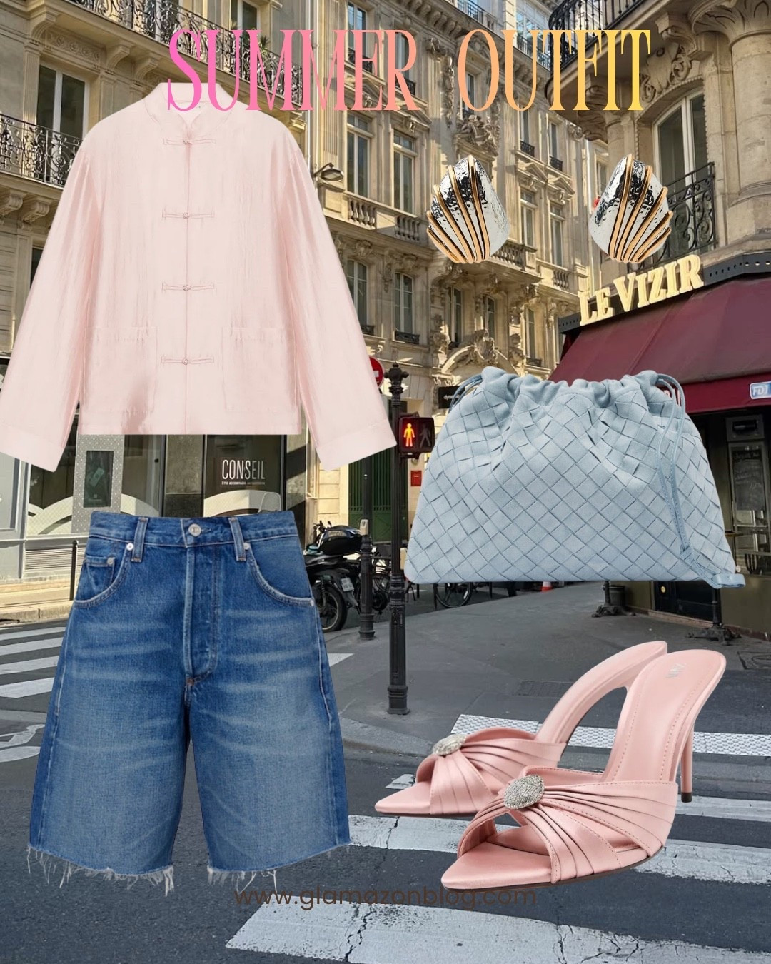 Pink skirt, suede bag, blue bag, pink shoes, denim Bermuda

#LTKsummer #LTKdatenight #LTKeurope