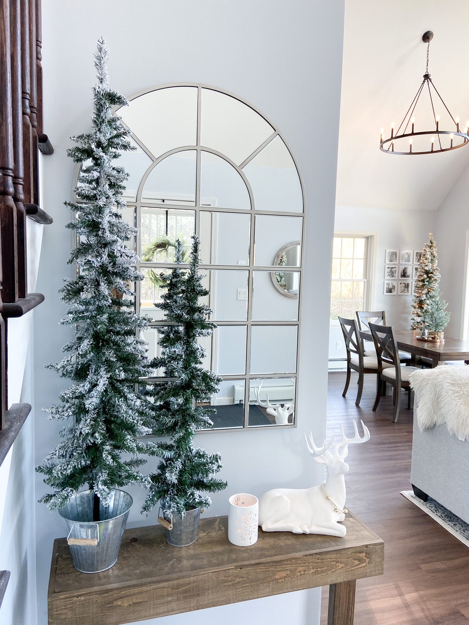 Love these tree set 🌲 🌲🌲
Christmas decor, arch mirror, Walmart trees , galvanized bucket tree set, flocked trees, holiday finds 

#LTKSeasonal #LTKHoliday #LTKhome