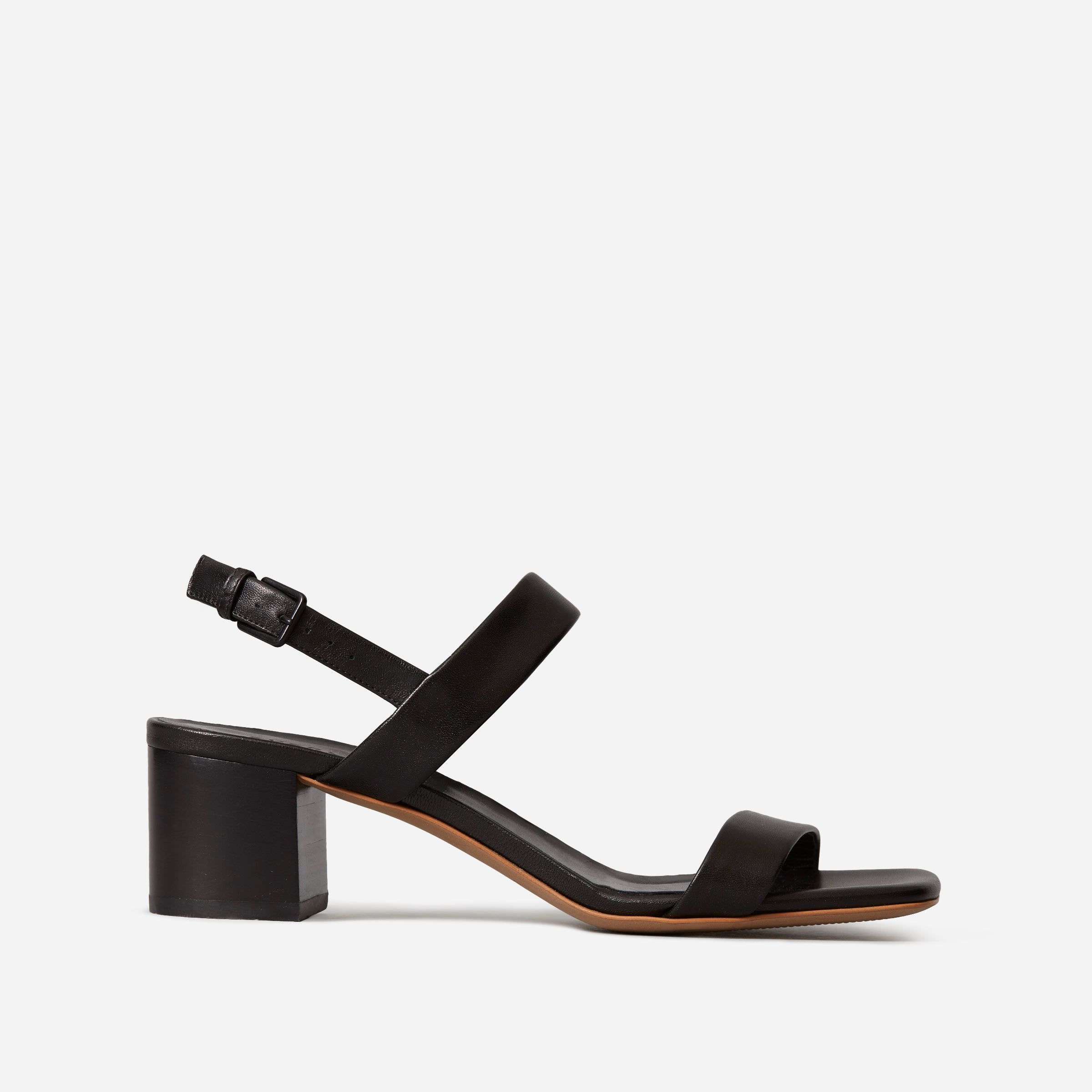 The Double-Strap Block Heel Sandal | Everlane