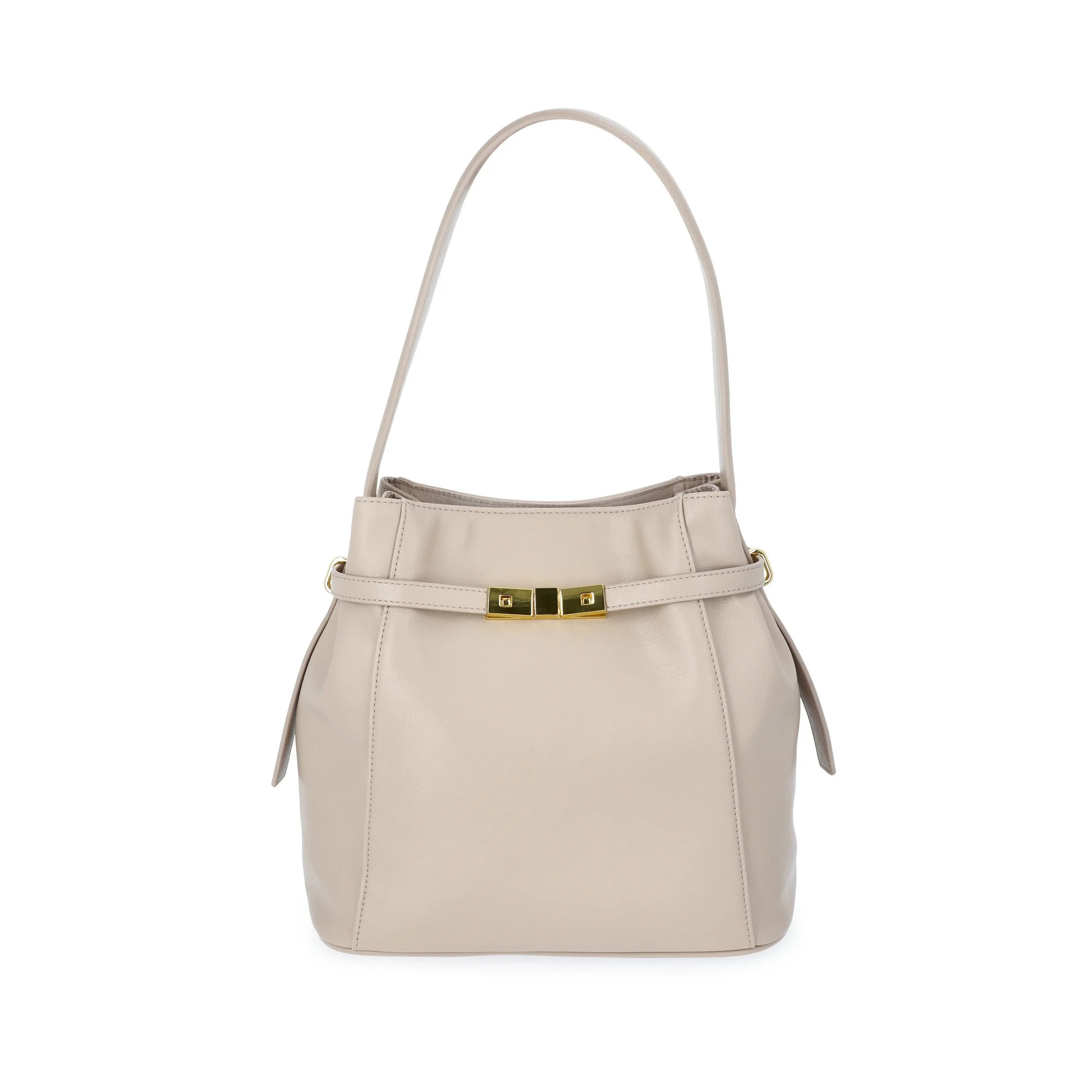 Time and Tru Women's Dalton Shoulder Bag, Cane Brown | Walmart (US)