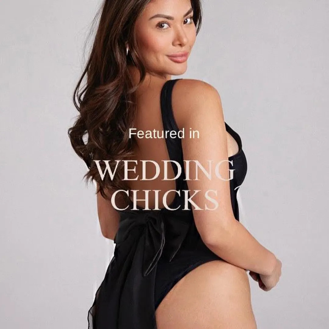 The Viral Tribe Bachelorette Party Swimsuit With Bow of the Year From the Bridal Wear Brand Bach ... | Etsy (US)