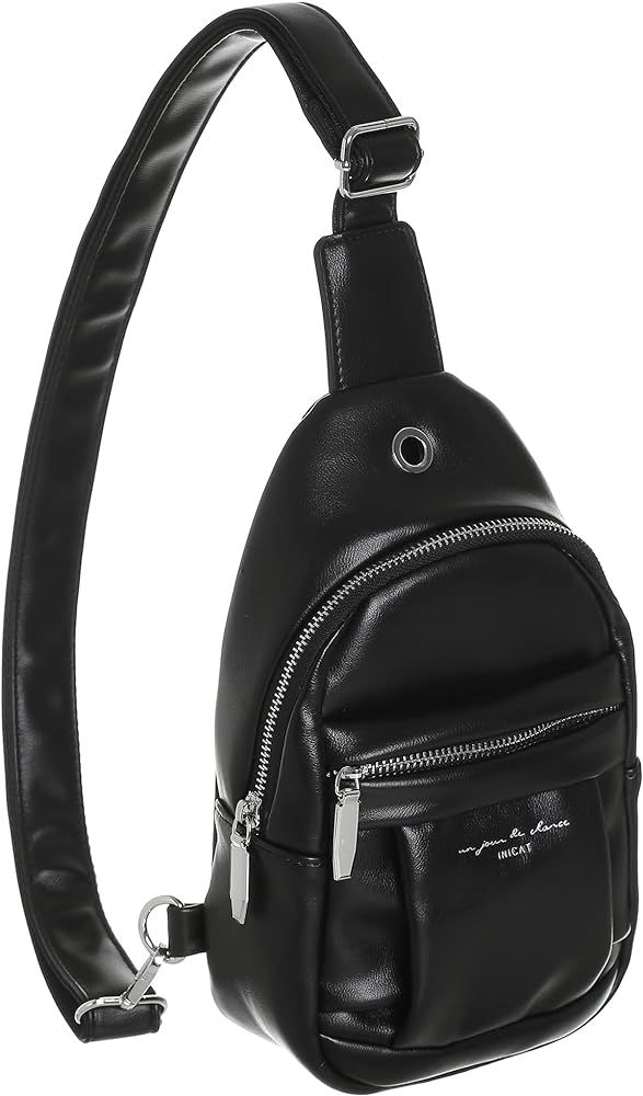 AOCINA Sling Bag for Women Crossbody Purse Vegan Leather Sling Backpack Womens Fanny Packs Bags for  | Amazon (US)