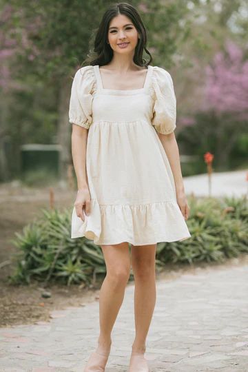 Melissa Babydoll Mini Dress | Morning Lavender