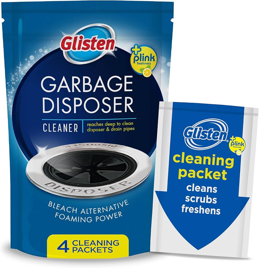 Glisten Garbage Disposer Cleaner and Freshener, Sink Disposal Odor Eliminator with Foaming Action... | Amazon (US)