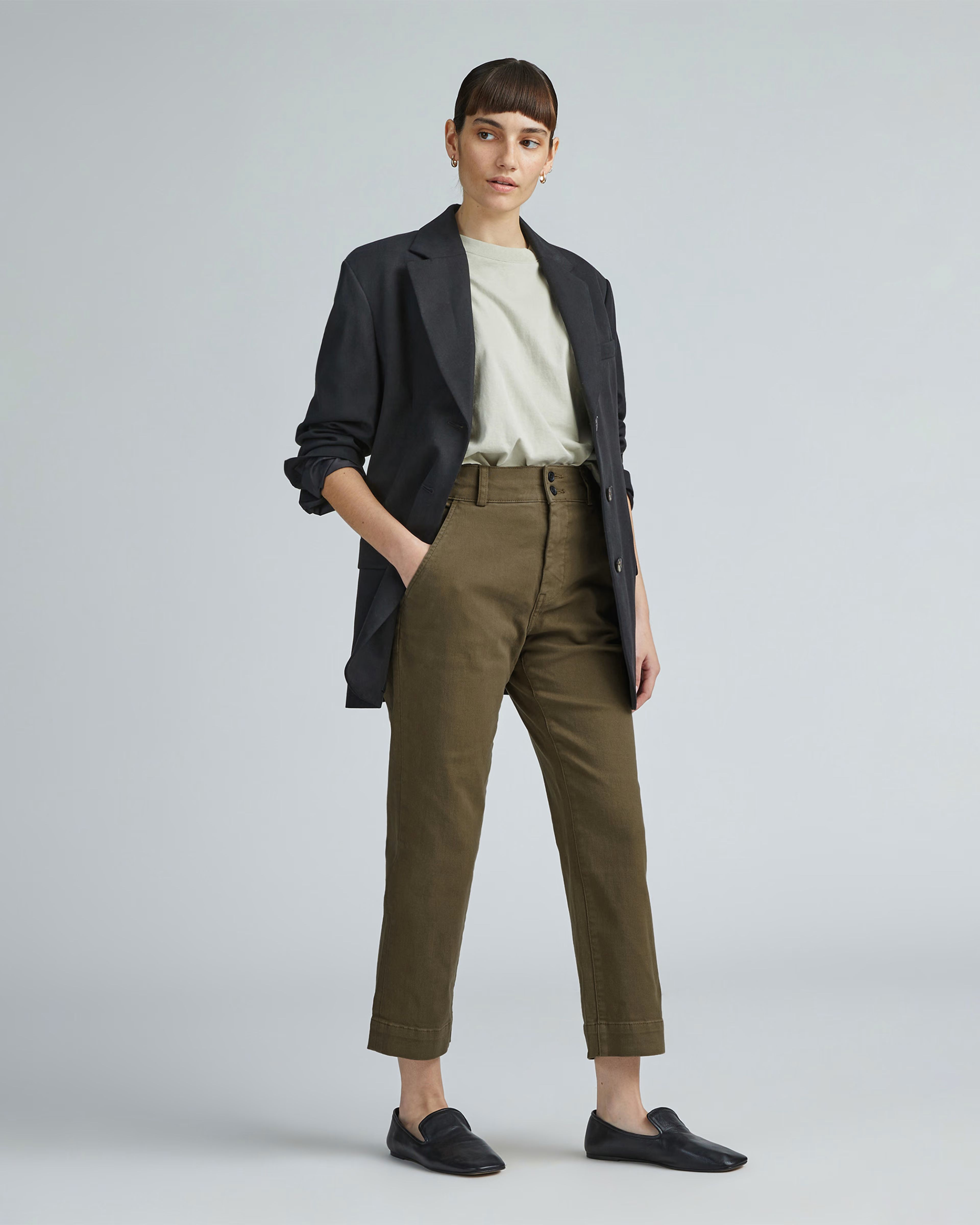 The Organic Straight-Leg Pant | Everlane