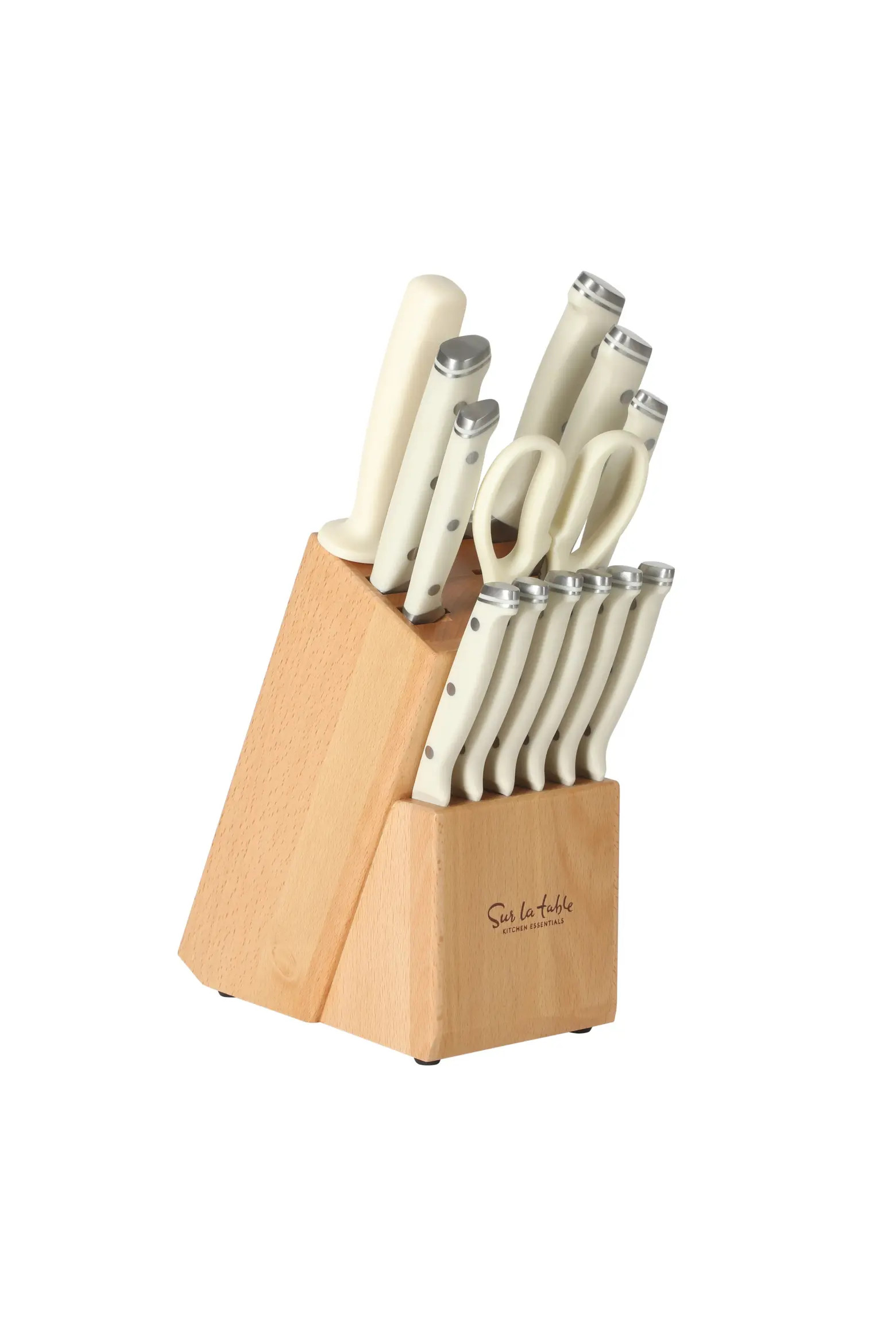 14-Piece German Steel Forged Knife Block Set with Beechwood Block | Nordstrom | Nordstrom