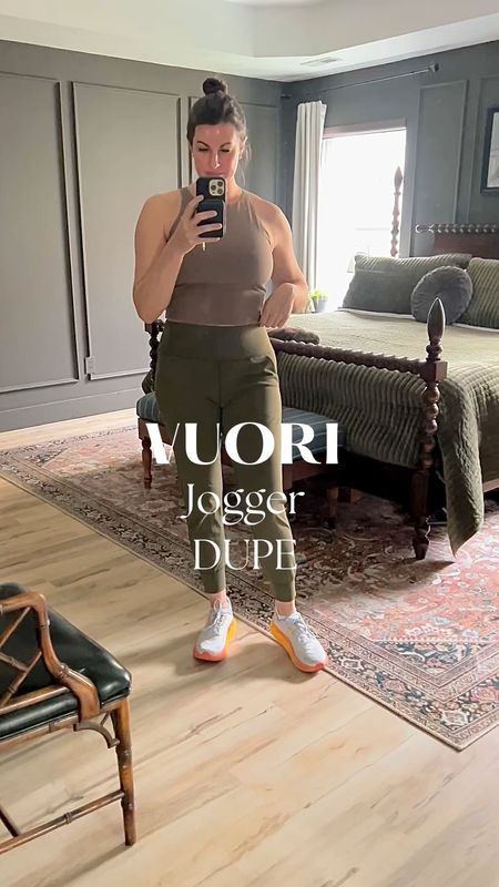 Vuori jogger dupe! Crazy comfortable and less than $30!!! I am wearing the medium and they are perfectly lower in the legs and fitted in the bum. #amazonfind #dupe #vuori #jogger 

#LTKstyletip #LTKFind #LTKunder50