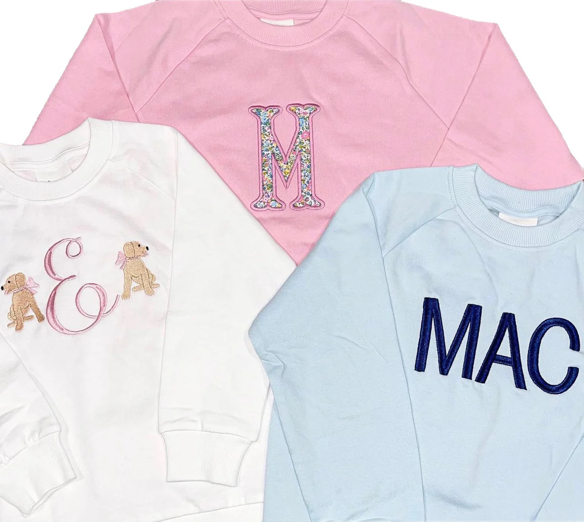 Kids Oversized Sweatshirt - Light Blue | Lovely Little Things Boutique